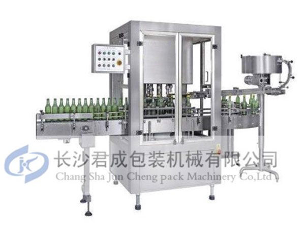 玻璃瓶糖漿旋蓋機